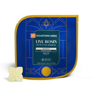 Hometown Hero | Live Rosin Delta 9 Gummies 25mg