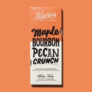 Kushies Quality Cannabis | Maple Bourbon Pecan Bar
