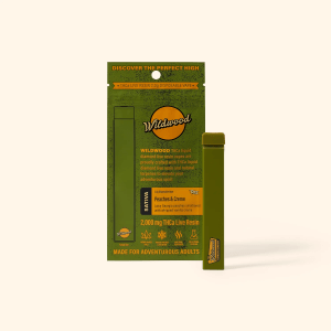 Wildwood 2g THCa Disposable | Peaches n Creme (Sativa)