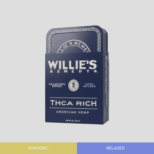 Willie's Remedy+ | THCa Rich Smokes - Hash Infused 5 Pack