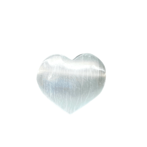 Selenite Crystal Heart